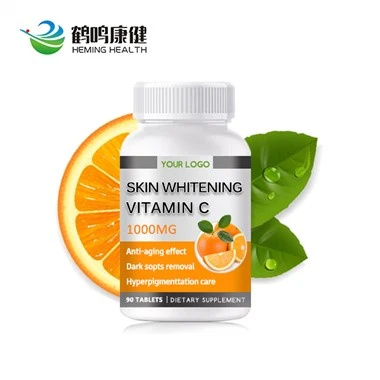 Hudblekende vitamin C-tabletter